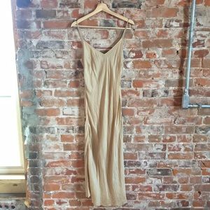 Organic by John Patrick bias long slip dress